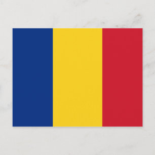 Drapeau de la Roumanie Carte postale