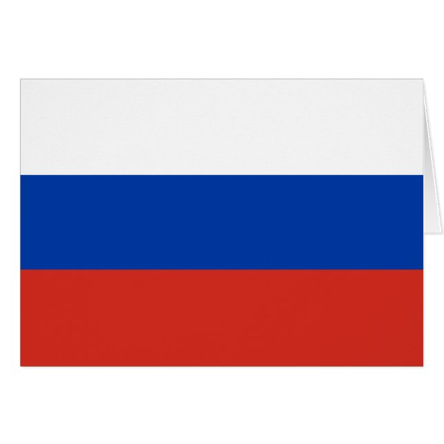 Drapeau de la Russie (Devant horizontal)