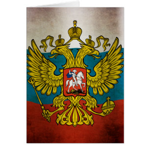 Drapeau de la Russie qui flotte