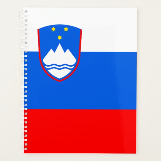 Drapeau de la Slovénie (Devant)