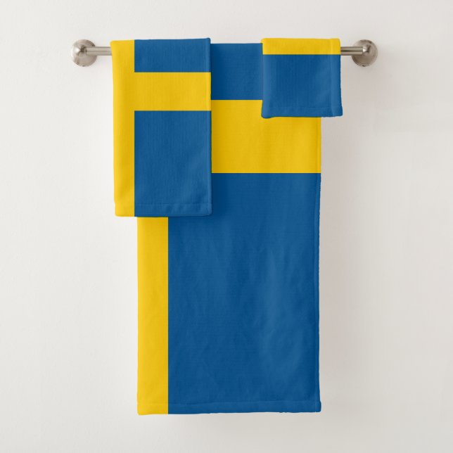 Drapeau de la Suède (En situation)