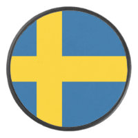 Drapeau de la Suède Hockey Puck
