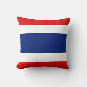 Drapeau de la Thaïlande x Coussin de drapeau