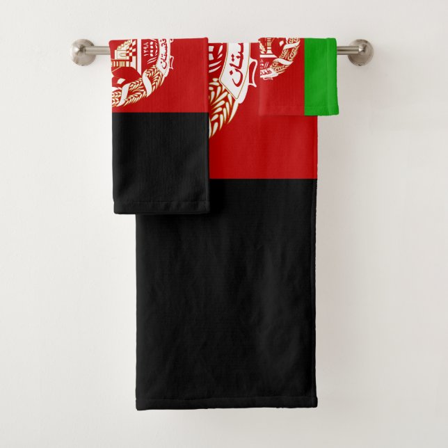 Drapeau de l'Afghanistan (En situation)