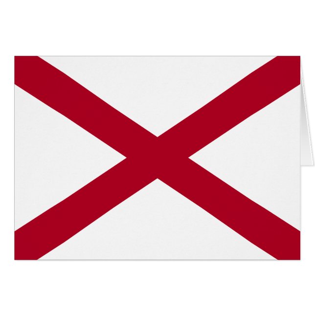 Drapeau de l'Alabama (Devant horizontal)