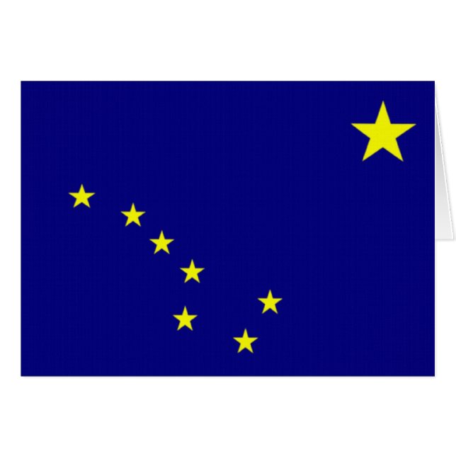 Drapeau de l'Alaska (Devant horizontal)