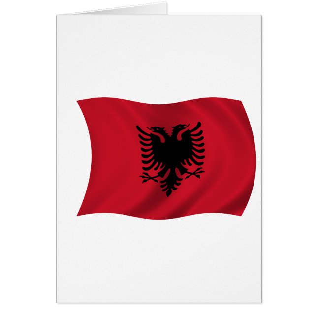 Drapeau de l'Albanie (Devant)
