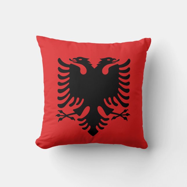 Drapeau de l'Albanie, Coussin américain du MoJo (Recto)