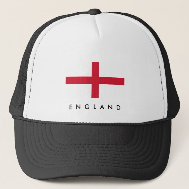 Drapeau de l'Angleterre Casquette (Devant)