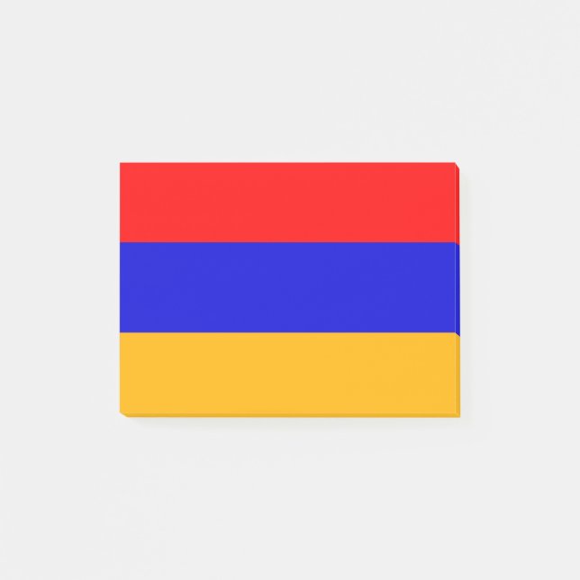 Drapeau de l'Arménie Post-it® Notes (Devant)