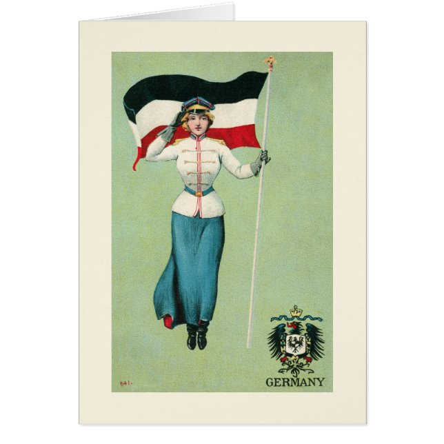 Drapeau de l'empire allemand (1871-1918) (Devant)