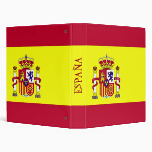 Drapeau de l'Espagne Classeur