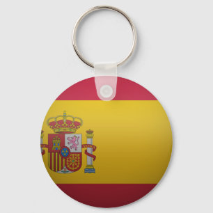 Drapeau de l'Espagne. Keychain
