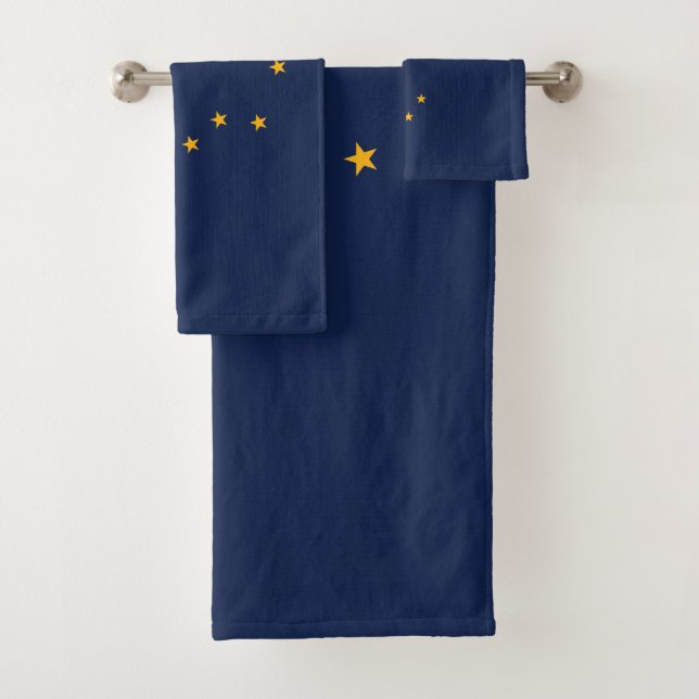 Drapeau de l'État d'Alaska (En situation)
