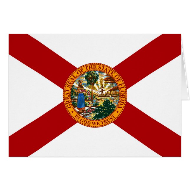 Drapeau de l'État de Floride (Devant horizontal)