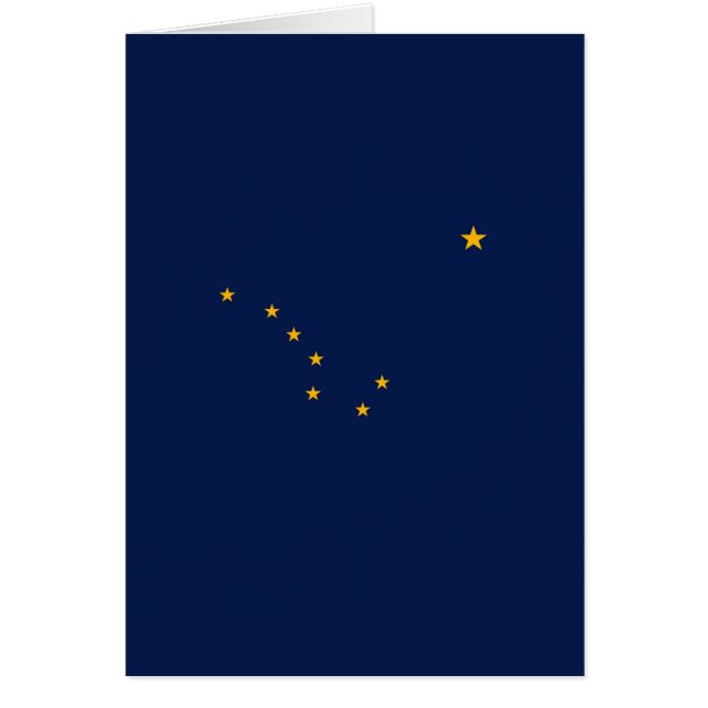 Drapeau de l'État de l'Alaska (Devant)