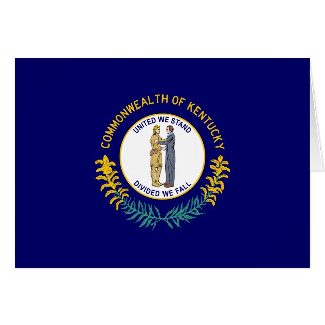 Drapeau de l'État du Kentucky (Devant horizontal)