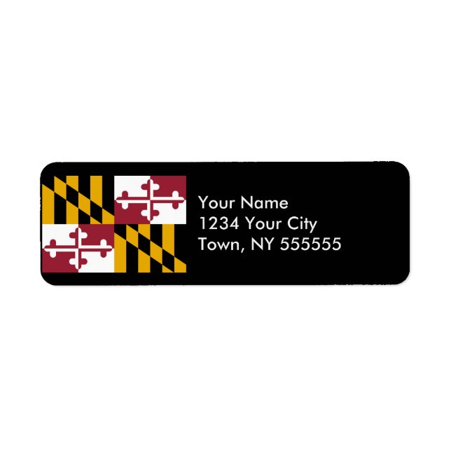 Drapeau de l'État du Maryland (Devant)