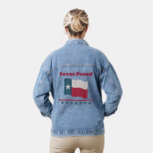Drapeau de l'État du Texas Fiers Long Star (Modèle)