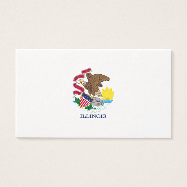 Drapeau de l'Illinois (Devant)