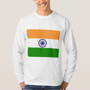 Drapeau de l'Inde sur le T-shirts, sweat - shirts