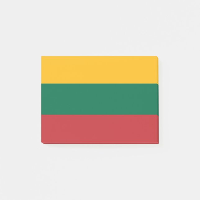 Drapeau de Lituanie Post-it® Notes (Devant)