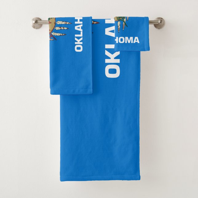 Drapeau de l'Oklahoma (En situation)