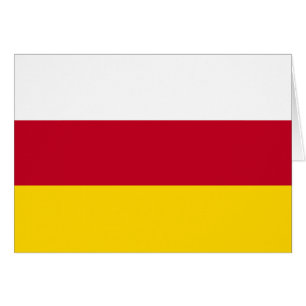 Drapeau de l'Ossétie du Nord