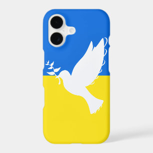 Drapeau de l'Ukraine - La colombe de la paix - Lib