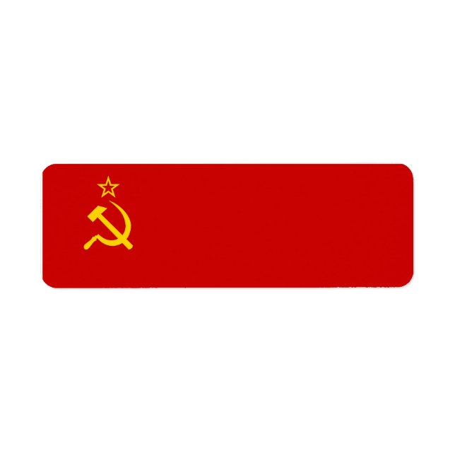 drapeau de l'URSS (Devant)