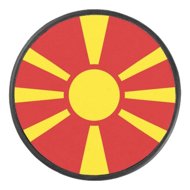 Drapeau de Macédoine du Nord (Devant)