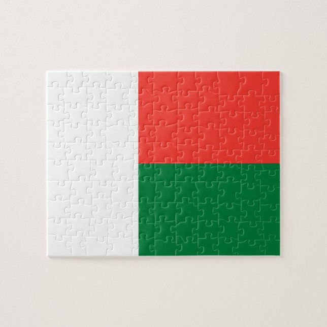 Drapeau de Madagascar - Puzzle photo (Horizontal)
