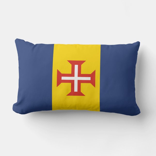Drapeau de Madère, Portugal Accent Coussin (Recto)