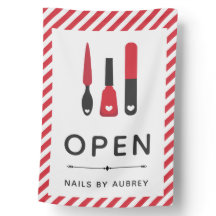 Cute Rouge Manicuriste Nail Artiste Open