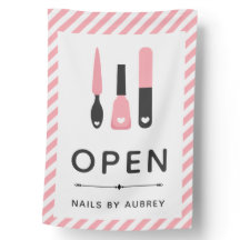 Manicuriste Rose Cute Artiste Nail Open