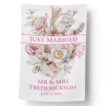 Pastel Mariage Floral, Juste Marié Mariage