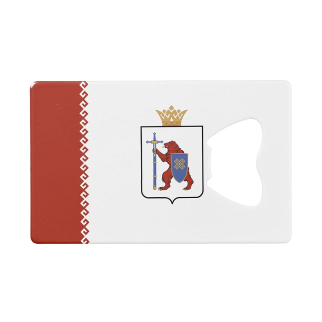 Drapeau de Mari El (Devant (Horizontal))