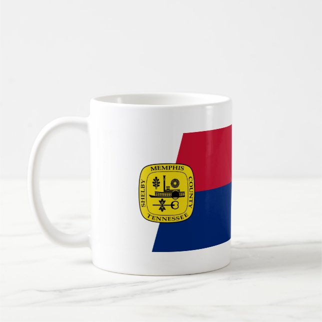 Drapeau de Memphis, Tennessee Coffee Mug (Gauche)