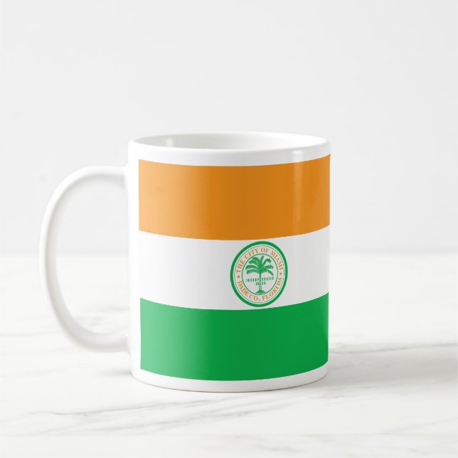Drapeau de Miami, Floride Coffee Mug (Gauche)