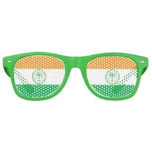 Drapeau de Miami, Floride Lunettes de soleil Retro