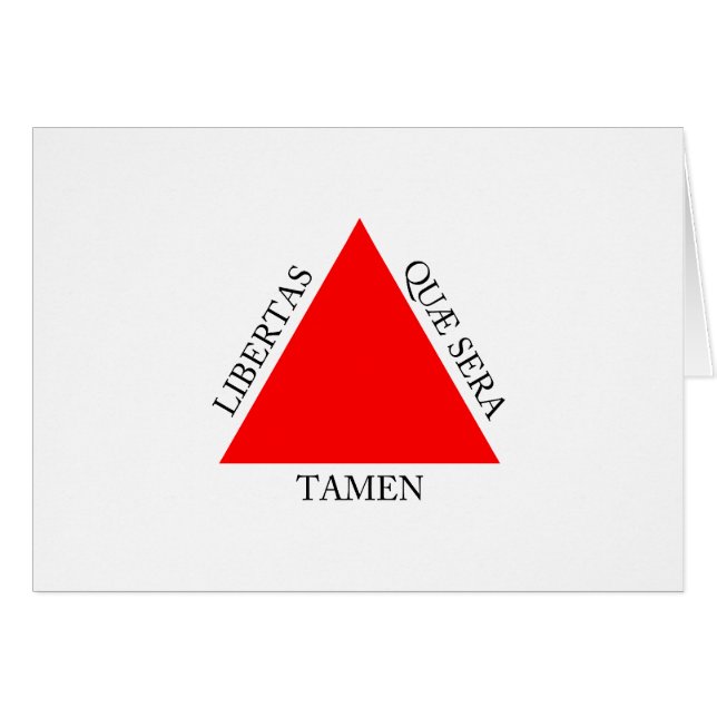 Drapeau de Minas Gerais du Brésil (Devant horizontal)