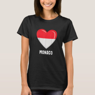 Drapeau de Monaco Monacan  2 T-Shirt