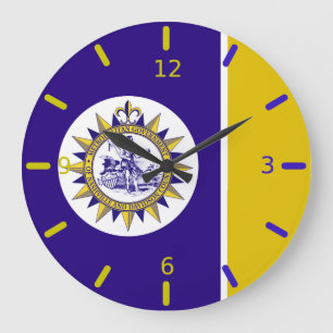 Drapeau de Nashville (Tennessee) Grande Horloge
