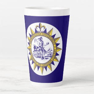 Drapeau de Nashville, Tennessee Latte Mug