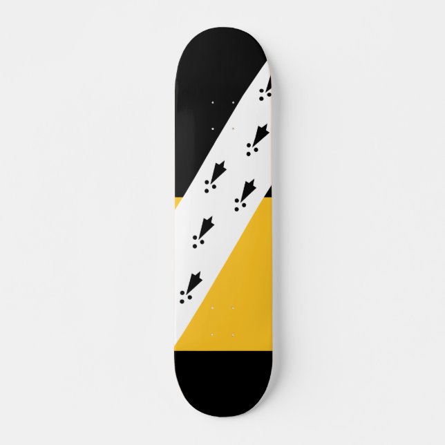 Drapeau de Norfolk Skateboard (Devant)