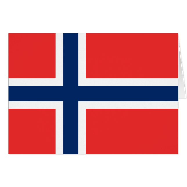 Drapeau de Norway (Devant horizontal)