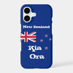 Drapeau de Nouvelle-Zélande & mode / sport Kia Ora