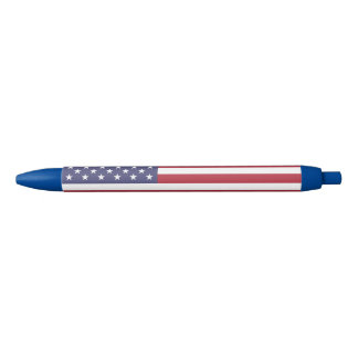 Drapeau de pays USA stylo à bille rétractable