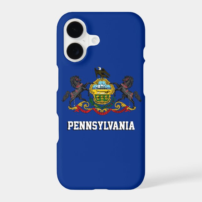 Drapeau de Pennsylvanie coque, Pennsylvanie /sport (Verso)