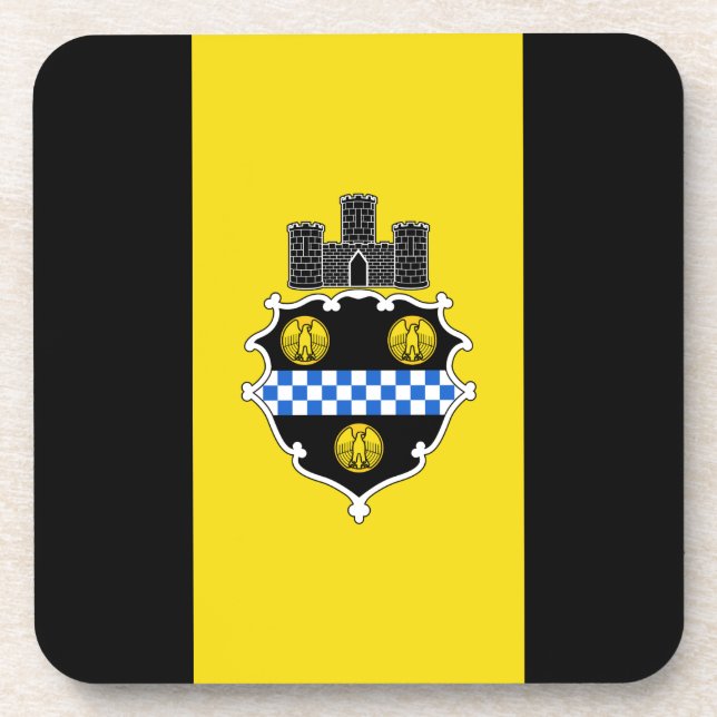 Drapeau de Pittsburgh, Dessous de verre de Pennsyl (Devant)